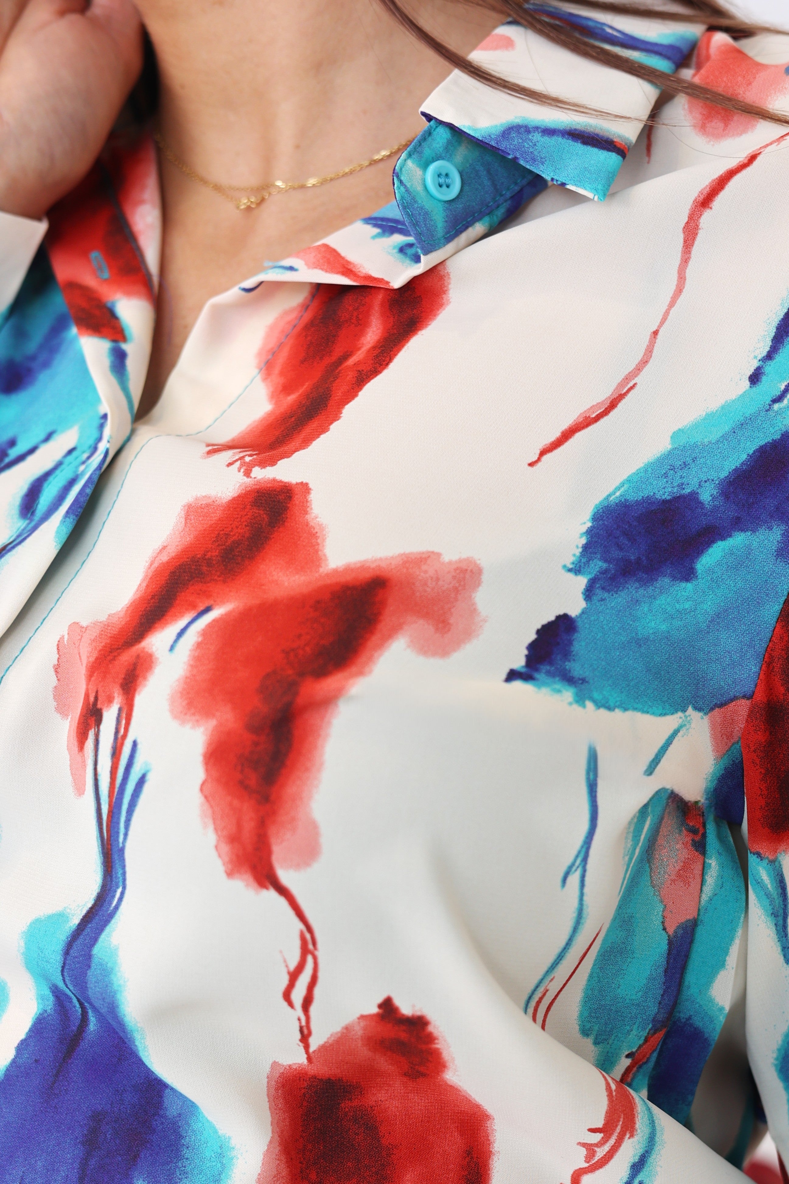 CHEMISE ROSA-BLUE