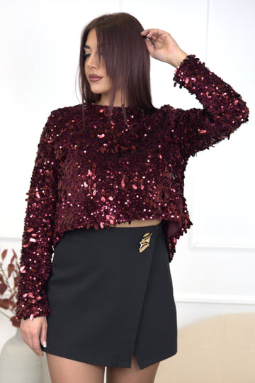 BLOUSE SEQUINS SELIA
