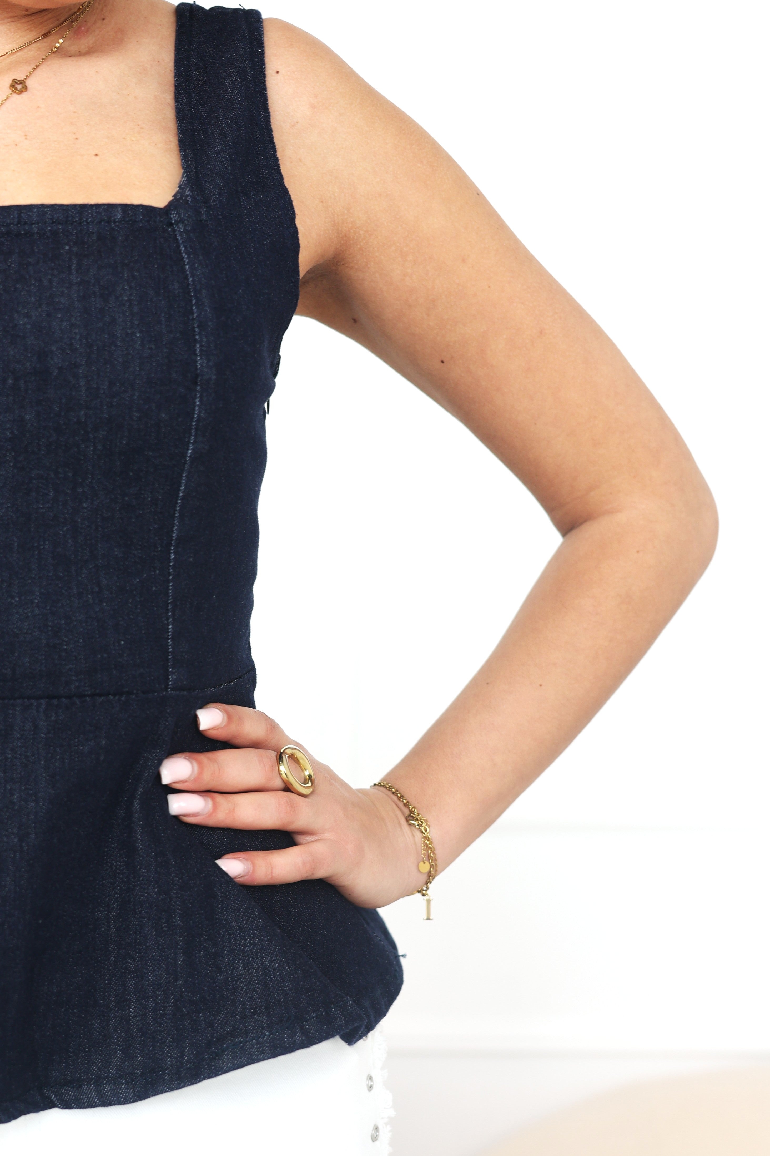 TOP DENIM ELIE