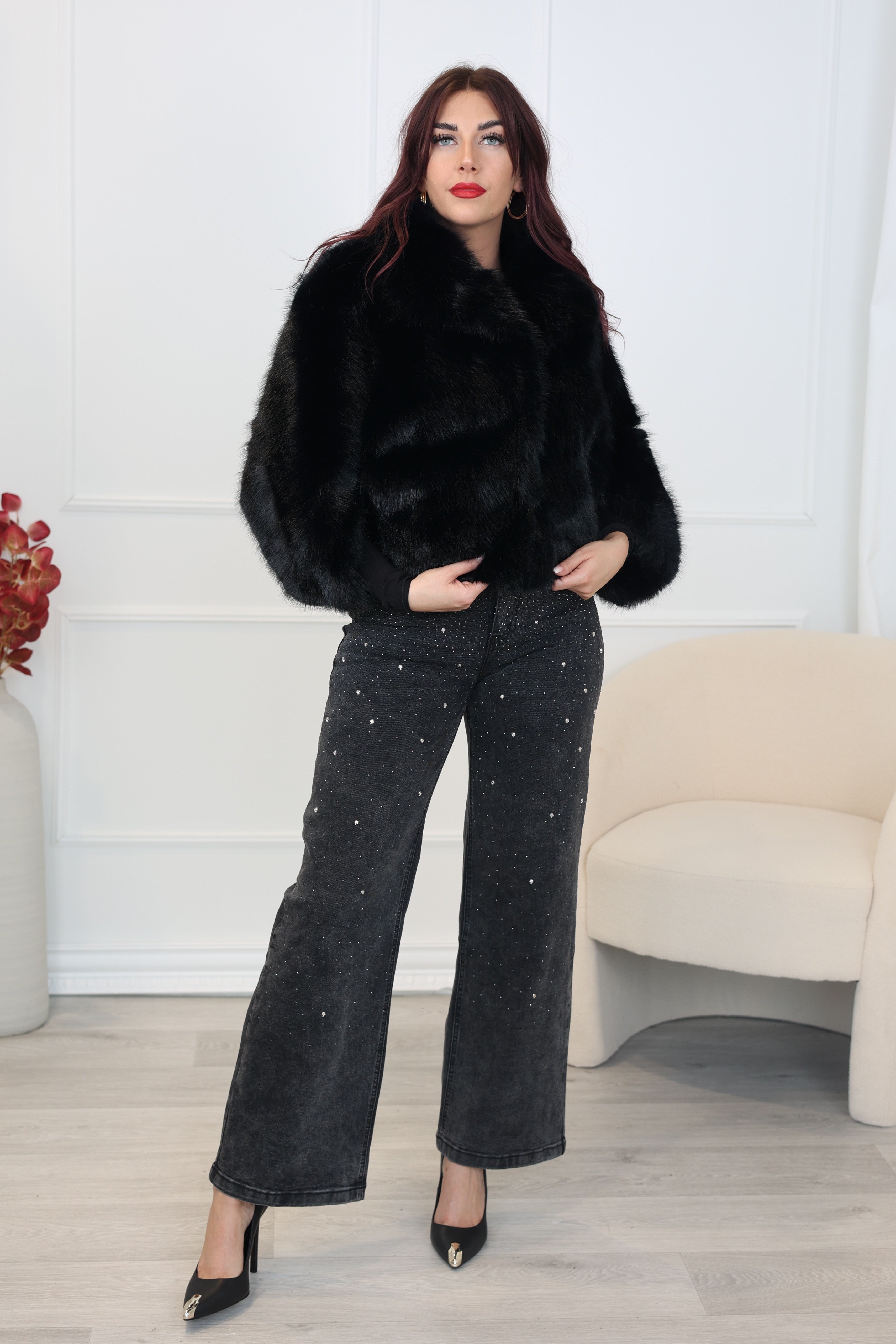 VESTE EN FOURRURE MELISSA