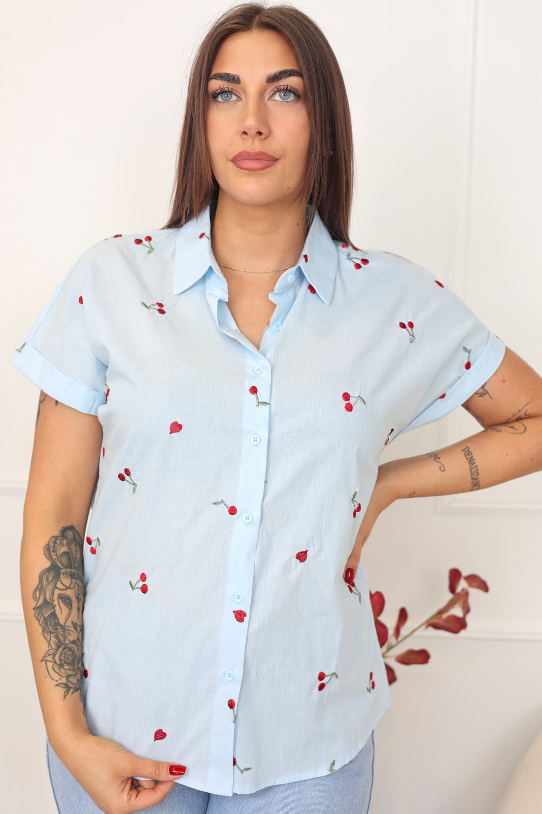 CHEMISE CERISE
