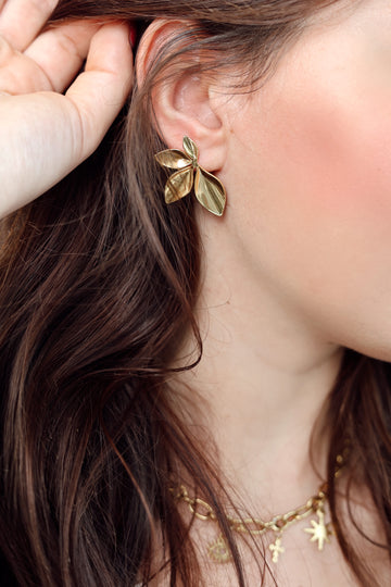 Boucles d'Oreilles FLEURE