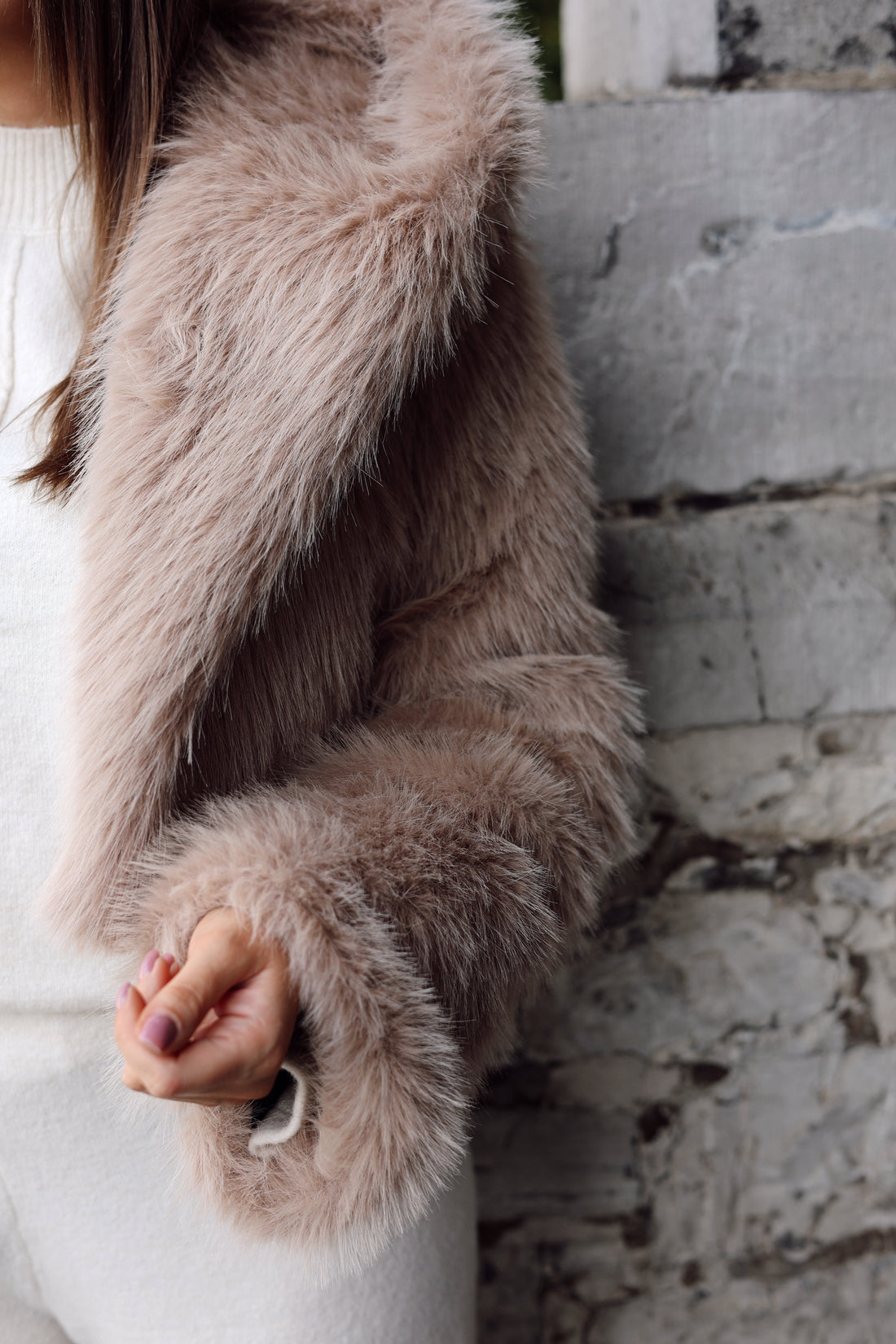 MANTEAU EN FOURRURE TELIA