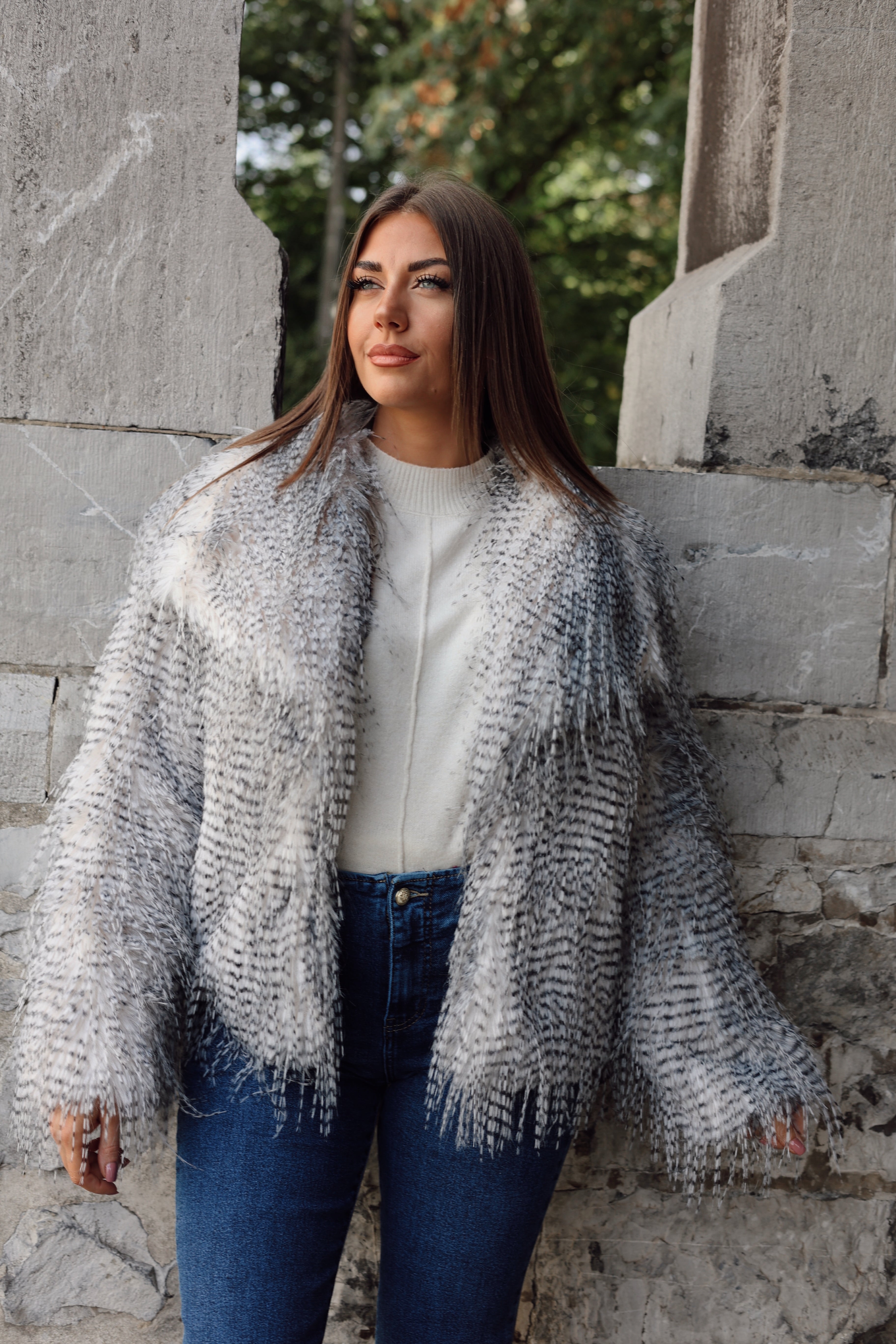 MANTEAU EN FOURRURE STEFANI