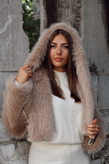 MANTEAU EN FOURRURE TELIA