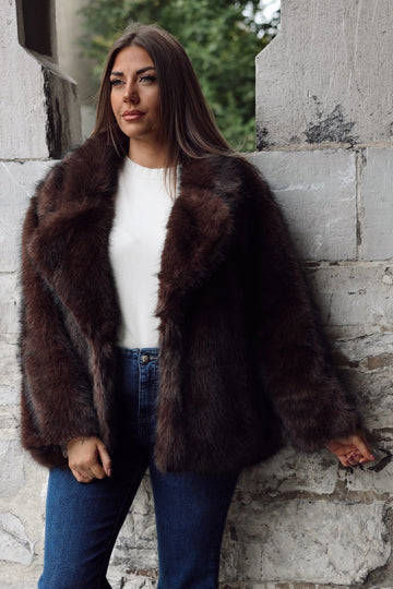 MANTEAU EN FOURRURE CORINE