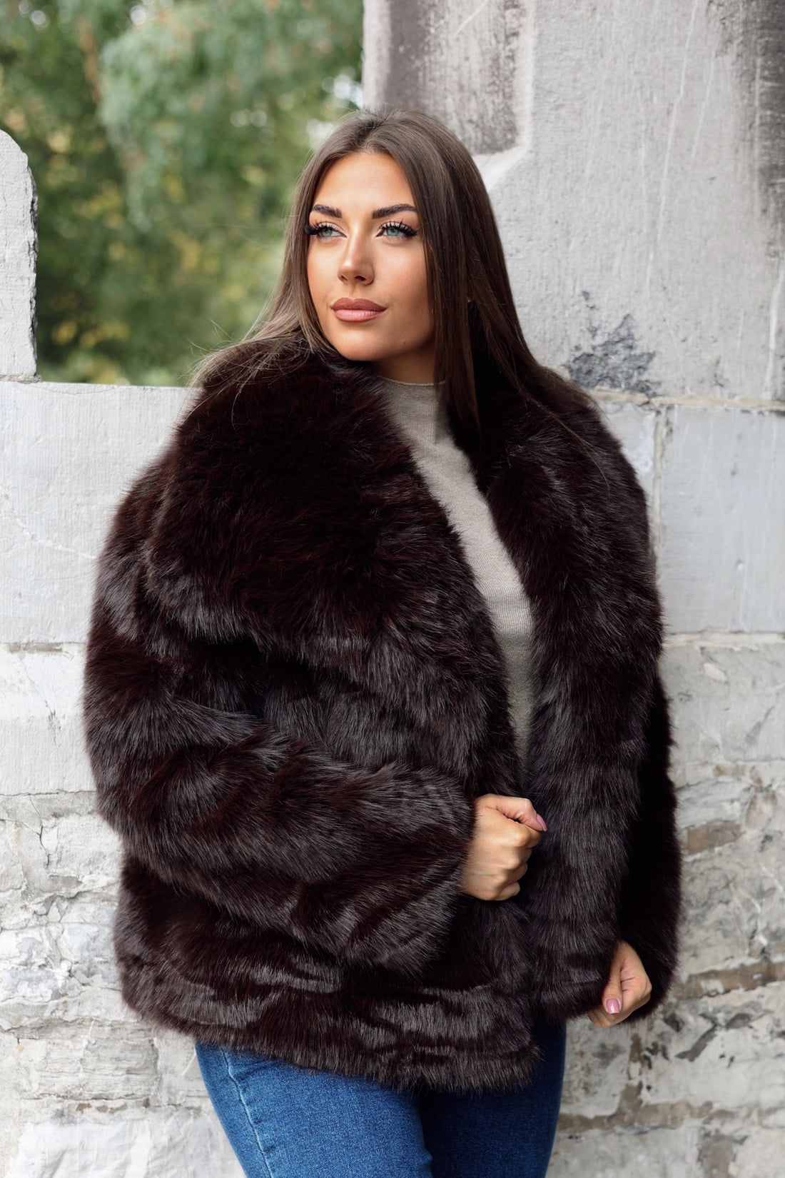 MANTEAU EN FOURRURE SOPHIE