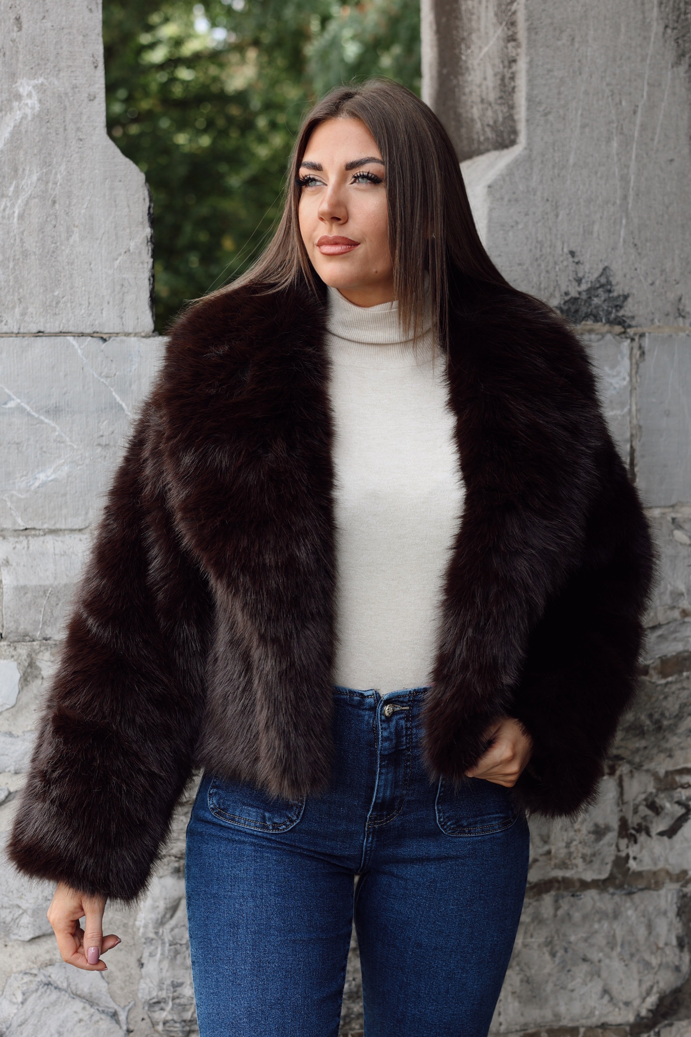 MANTEAU EN FOURRURE SOPHIE