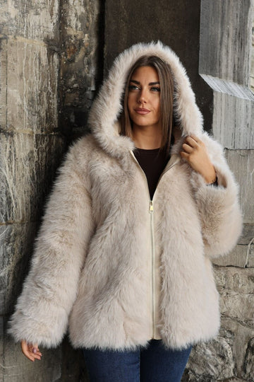 MANTEAU EN FOURRURE TYSSA