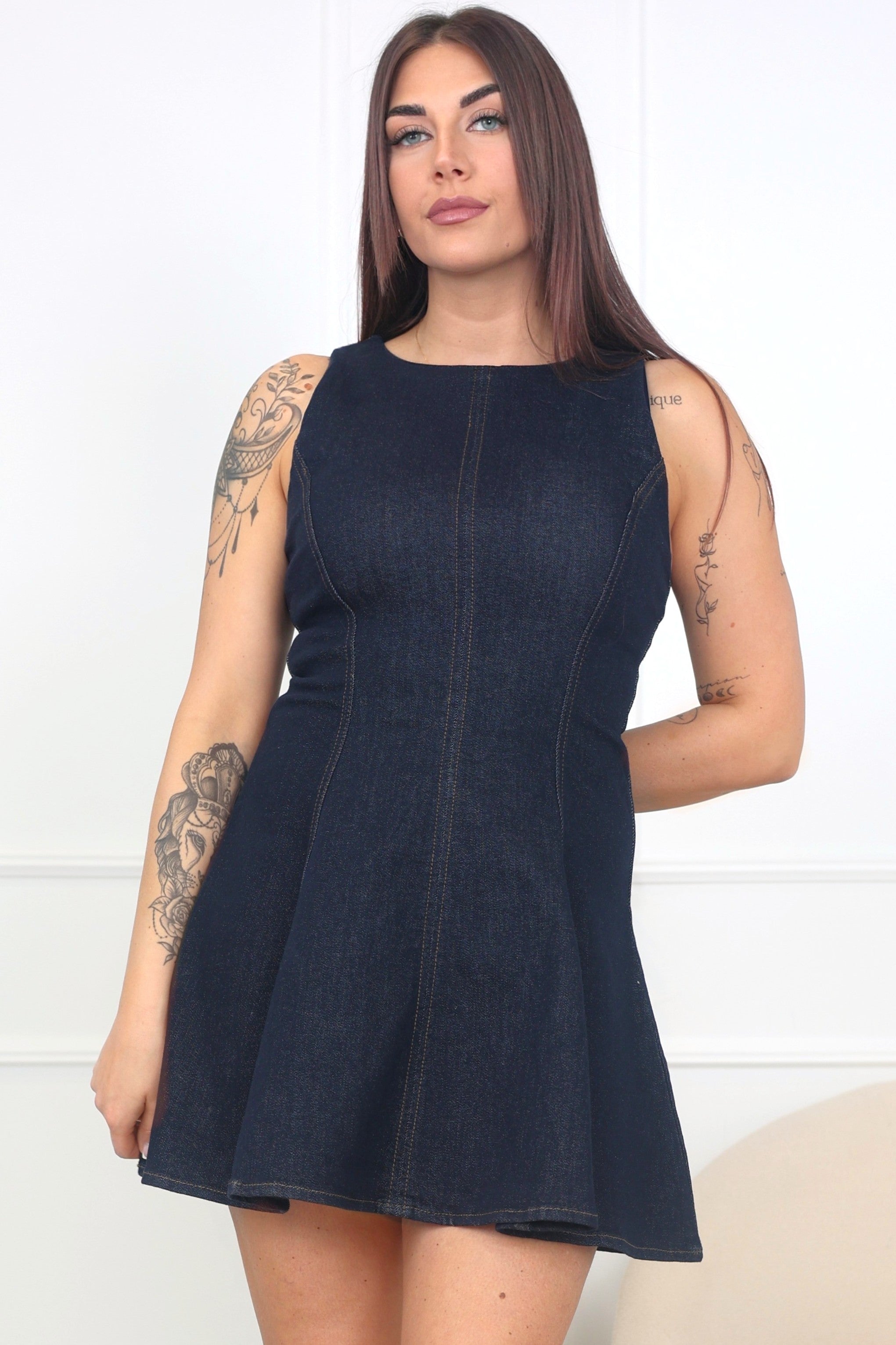 ROBE DENIM LOLA