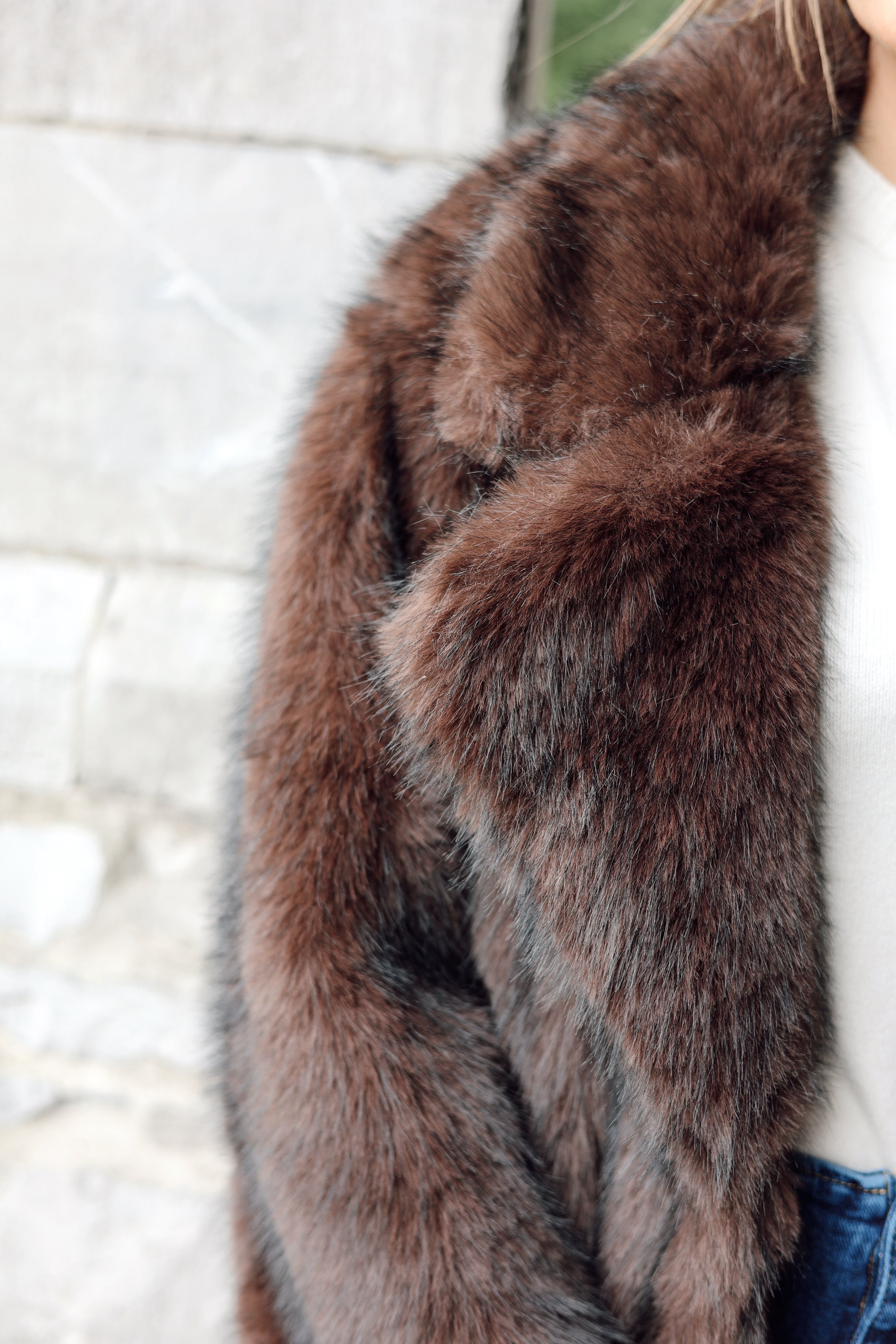 MANTEAU EN FOURRURE CORINE