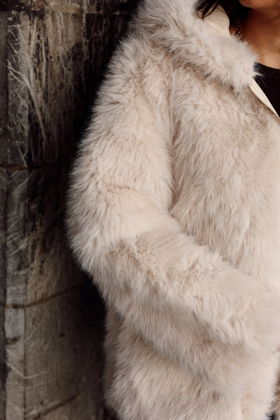 MANTEAU EN FOURRURE TYSSA