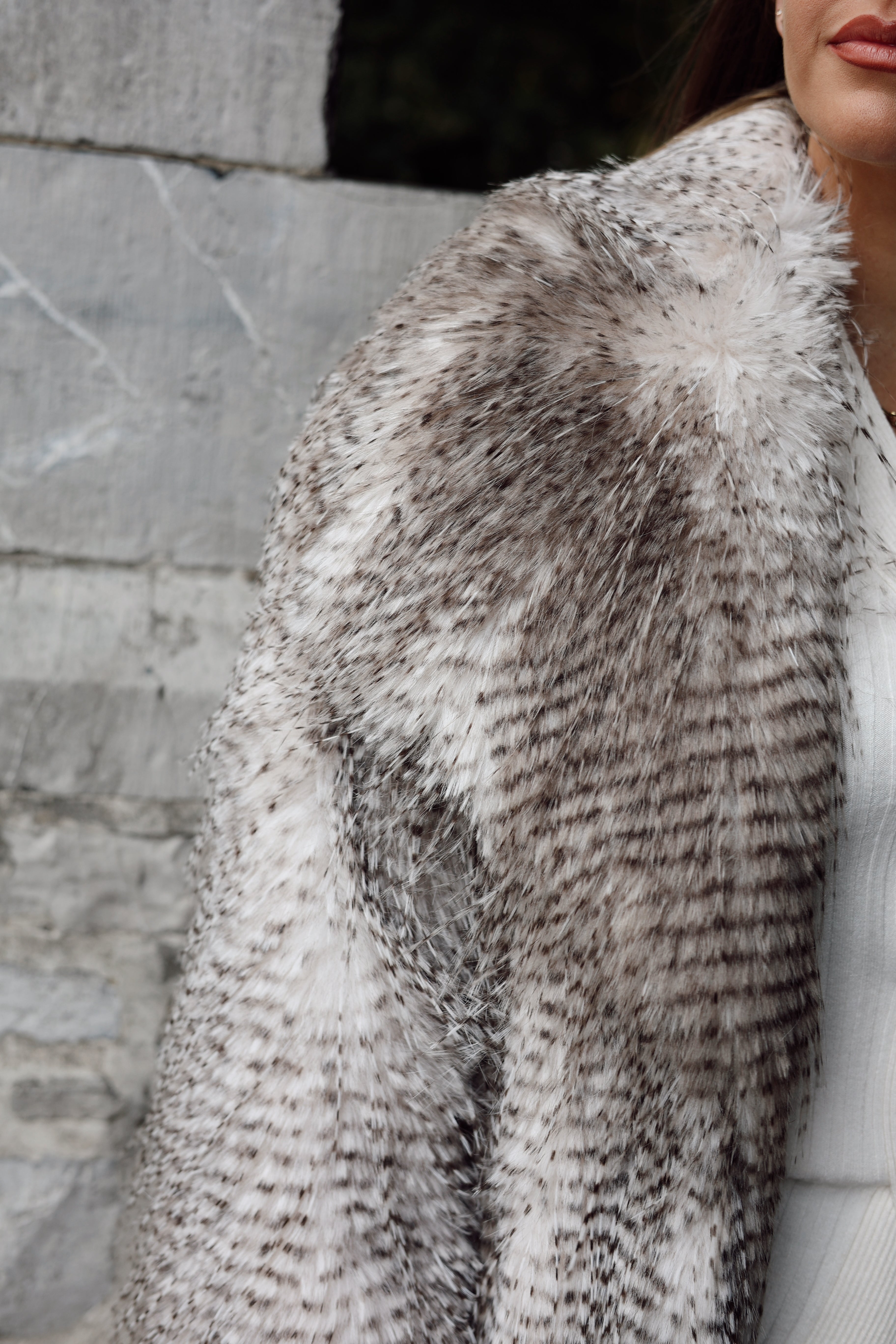 MANTEAU EN FOURRURE STEFANI