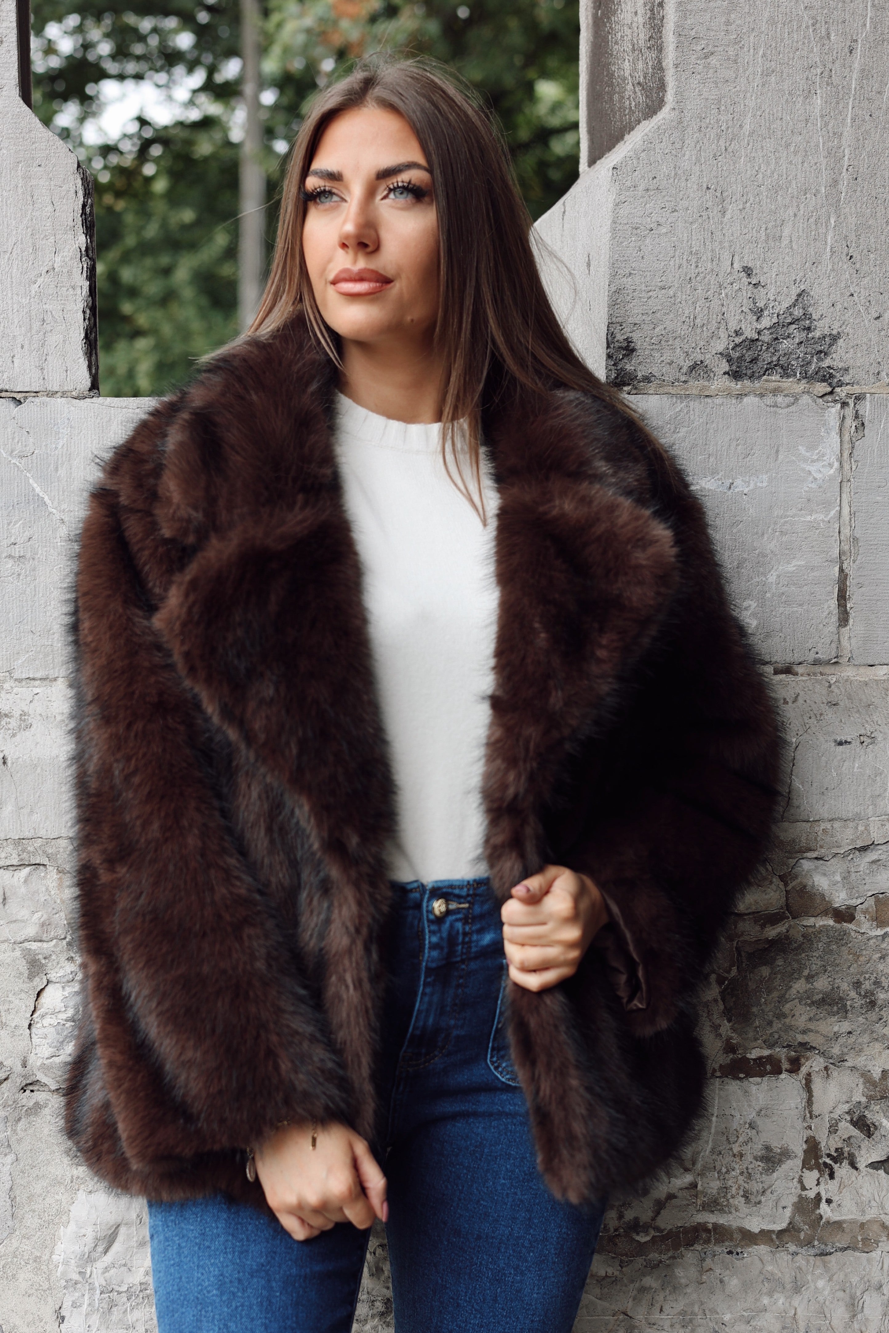 MANTEAU EN FOURRURE CORINE